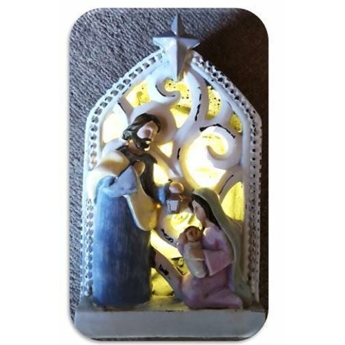 Light up Nativity - 19.5cm- Jesus in Mary's Arms