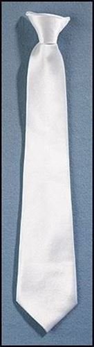 First Communion clip on Satin Tie