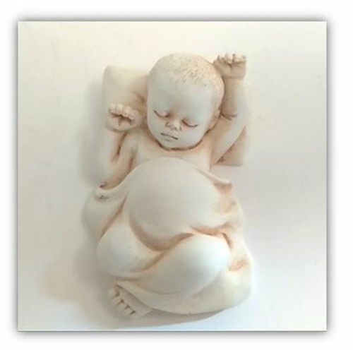 5cm Baby on Pillow statue