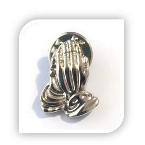 Praying hands Lapel pin