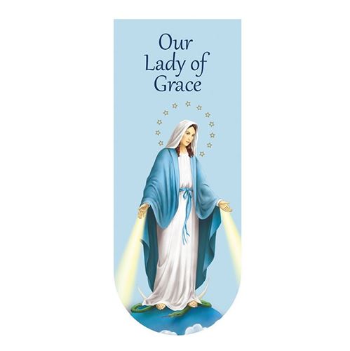 Our Lady of Grace Magnetic Folding Bookmark