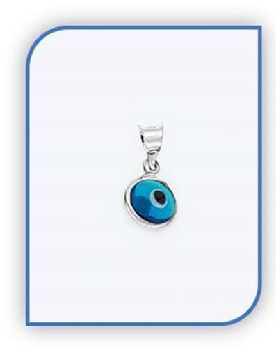 Sterling silver Evil Eye Talisman