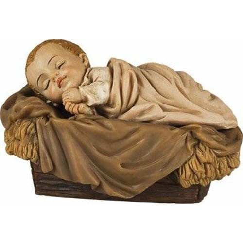 7cm Baby Jesus in Crib