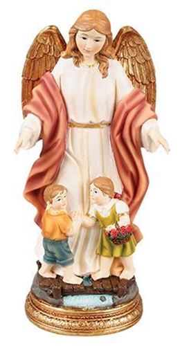 13cm Guardian Angel Statue