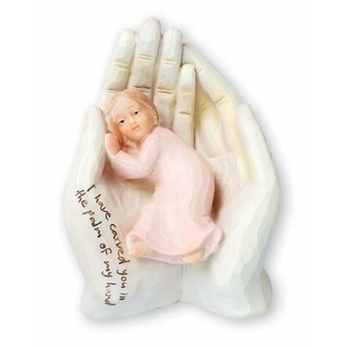 17cm Palm of Hand Statue - Girl