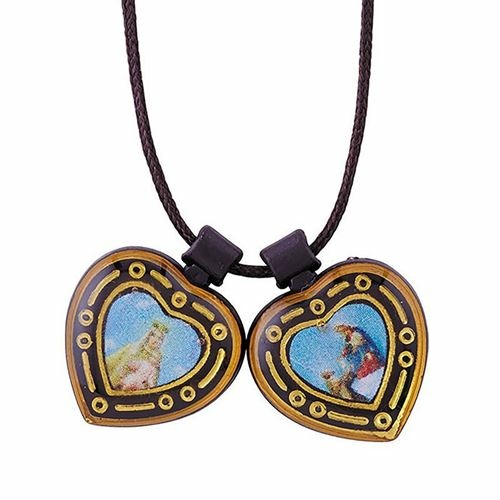 Scapular - Our Lady of Mount Carmel / Simon Stock - Heart Design