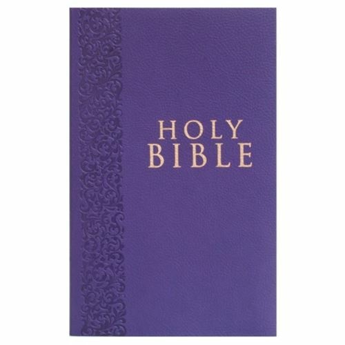 KJV Gift Edition Purple - Lux leather
