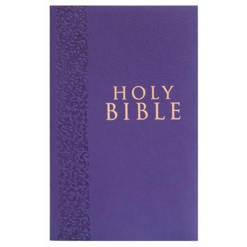 KJV Gift Edition Purple - Lux leather