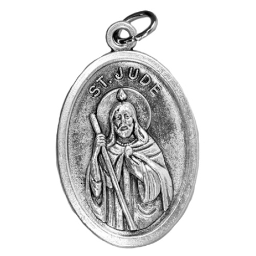 St Jude Medal - Made in Italy - (Patron of desperate/lost causes)