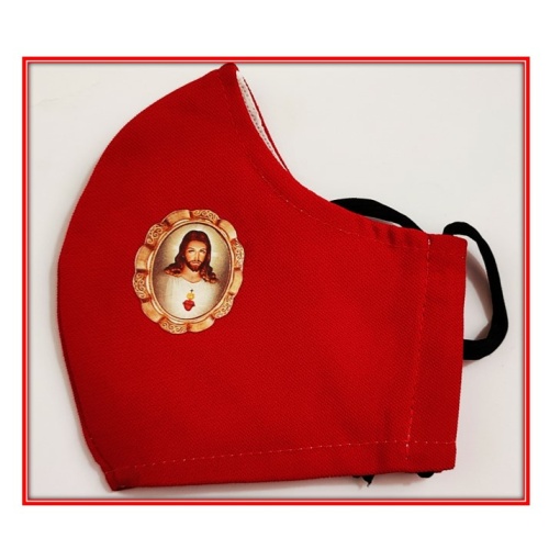 Sacred Heart of Jesus Face Mask