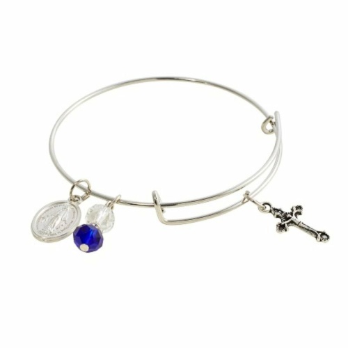 Miraculous Medal Charm bangle