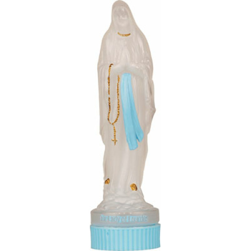 40ml Lourdes Madonna Statue Holy Water bottle