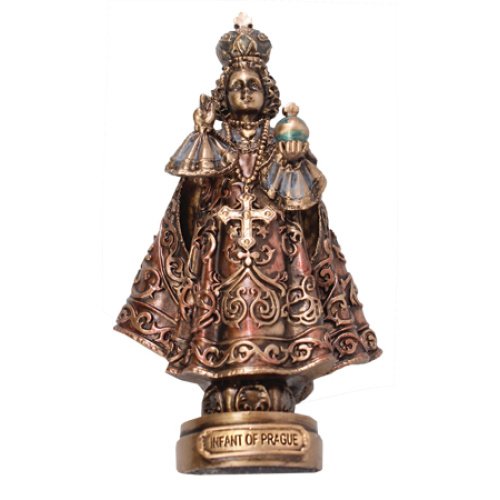 9cm Veronese Bronze Infant of Prague Statue