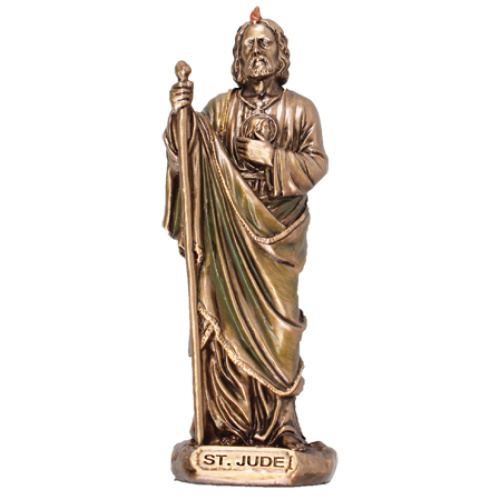 St Jude Bronze 9cm statue - Veronese collection