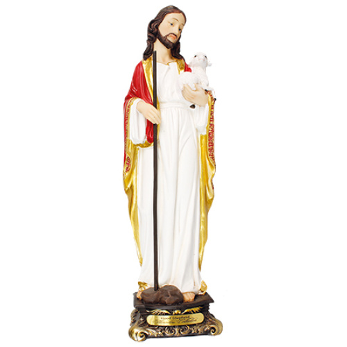 20cm Good Shephard Statue - Florentine Collection