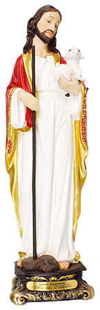 20cm Good Shephard Statue - Florentine Collection