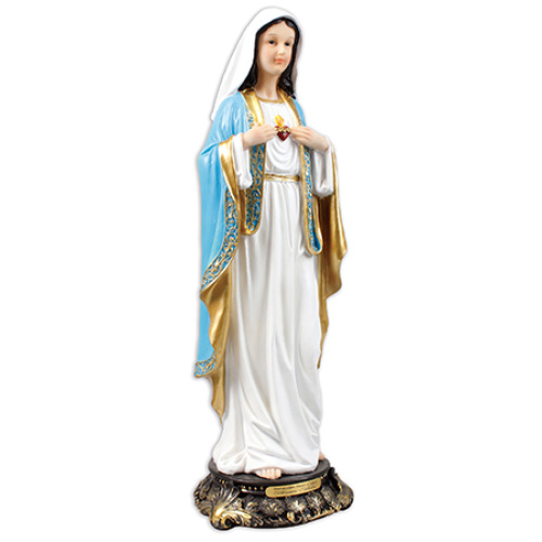 40cm Immaculate Heart of Mary Statue - Florentine collection