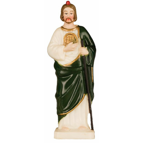 10cm St Jude Plastic Statue