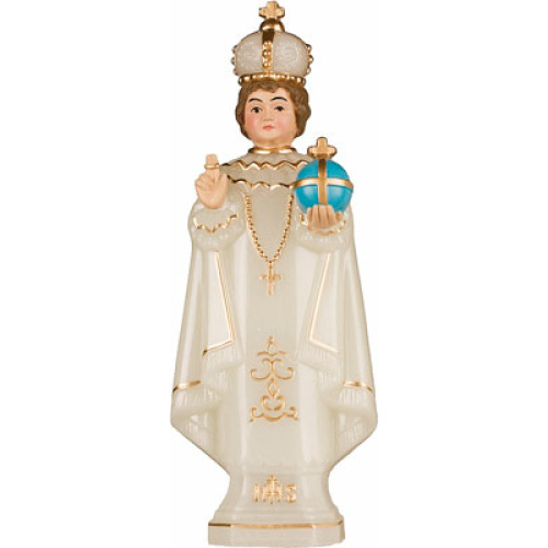 Infant of Prague Glow in the Dark - 15cm statue