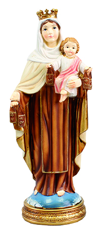 20cm Renaissance Our Lady of Mount Carmel Statue