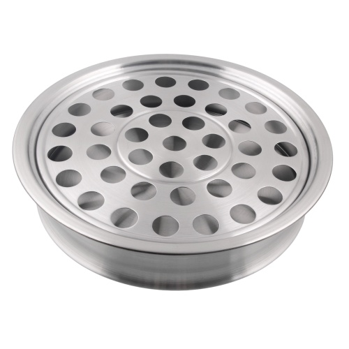 40 Hole Stainless Steel Tray - Matt Stainless Steel - No cups included