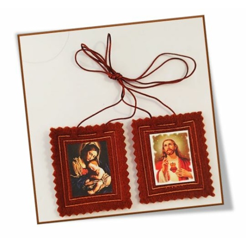 The Brown Scapular of our Lady of Mount Carmel