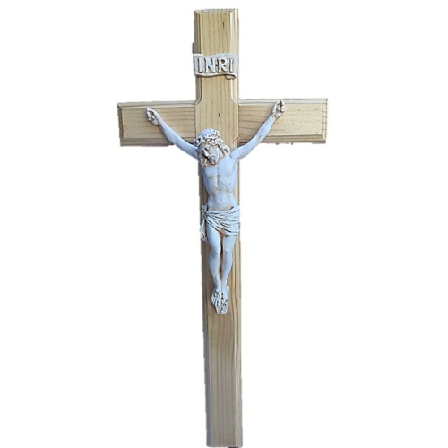 78cm Pine Crucifix