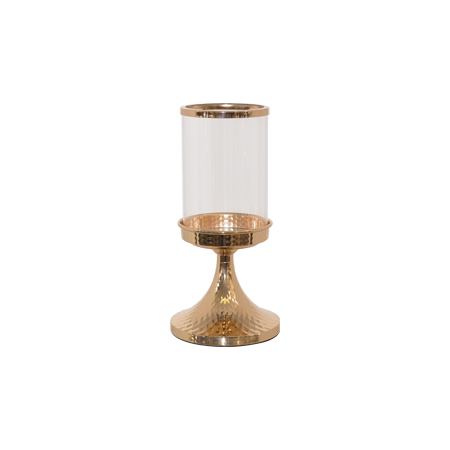 27cm tall Bronze Aluminium Candle holder
