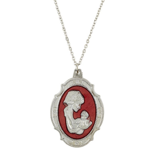Madonna & Child Pendant - Chain