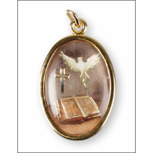 Confirmation medal in gold