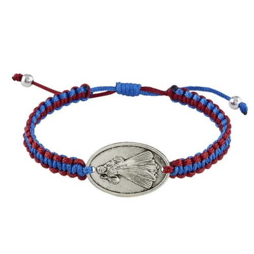 Divine Mercy Macramé Bracelet