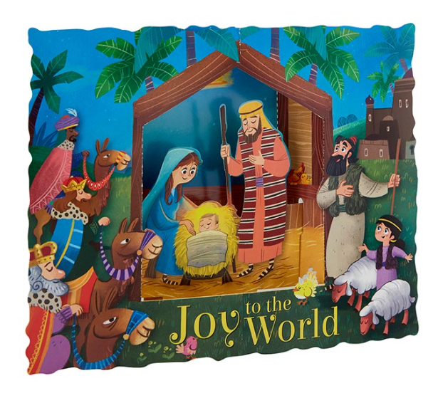 The Nativity Story 3-D Stand Up Nativity 