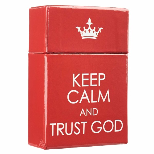Keep Calm and Trust God - 101 Box of Blessings