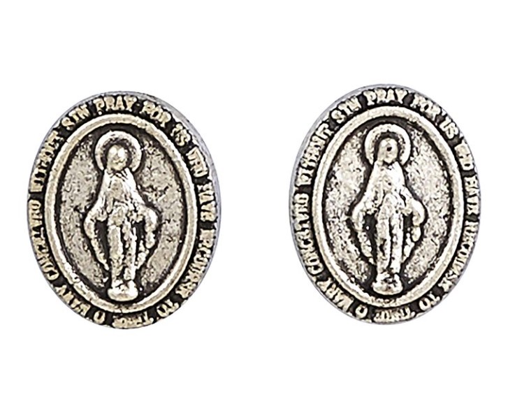 Miraculous Medal Earrings
