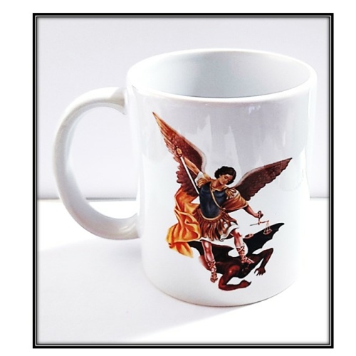 St Michael the Archangel Mug with Prayer