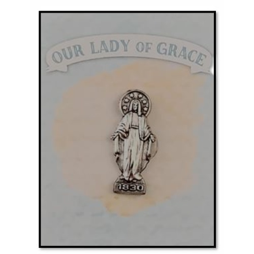 Our Lady of Grace 2.5cm Pocket / Handbag Statue