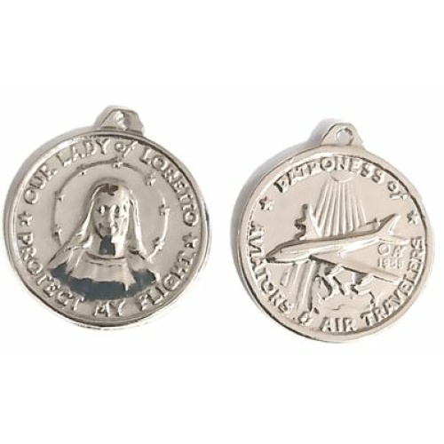 Our Lady of Loretta Medal - Patroness of Aviators