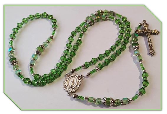 Birthstone Rosary - August / Peridot - Limited Edition
