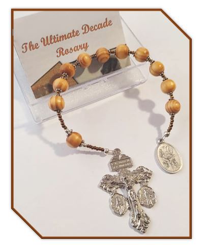 The Ultimate One Decade Rosary - Medal / Olivewood - Limited Edition
