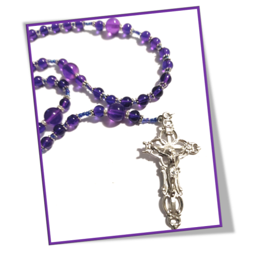 Birthstone Rosary - Amethyst / February
