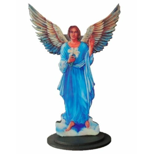 Archangel Gabriel 20.5cm domed stand / Statue