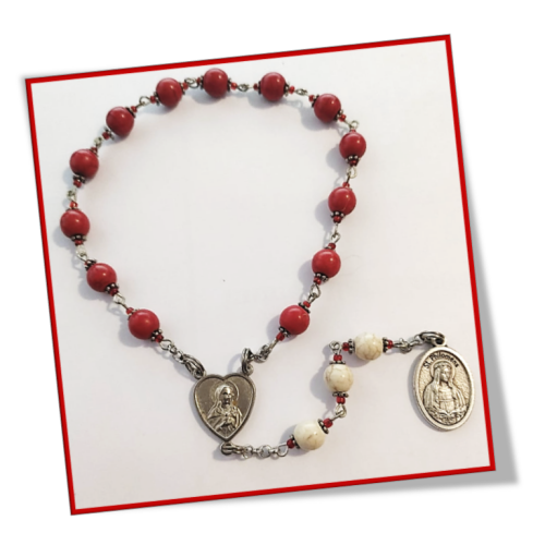 Chaplet of St Philomena - Semi Precious Stone