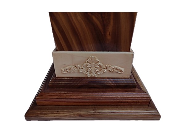 1.2meter Paschal engraved candle stand / Flower Stand / Advent stand - Image 4