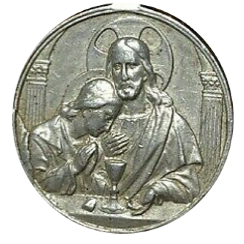 Sacred Heart of Jesus - 300 days Indulgence Medal