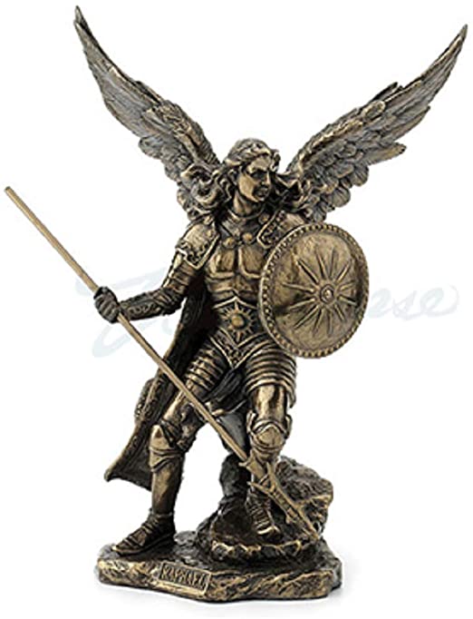 34cm Bronze Archangel Raphael Statue - Studio Collection
