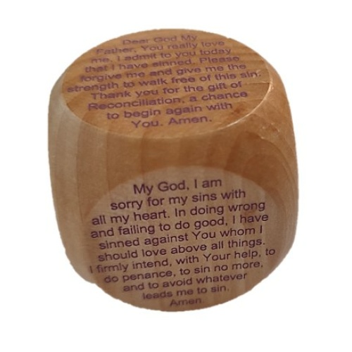 Reconciliation Prayer Cube (1st Confession)