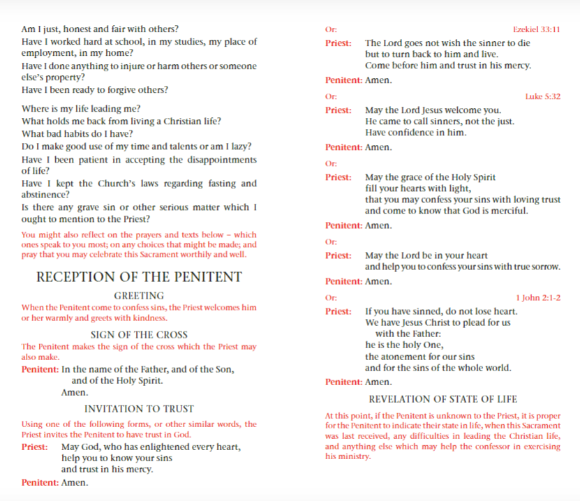 Rite of Penance for individual penitants - Pamphlet - Image 3