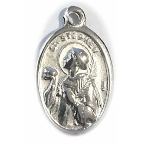 St Stephen Medal - Patron Saint of Altar Servers/ Deacons - Locally made