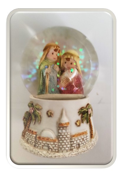 5cm Holy Family Waterball