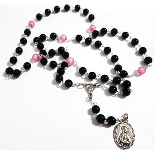 7 Sorrows / Dolors - Glass 8mm Beads